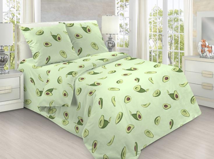Комплект постельного белья Авокадо 3D бязь - фото 2