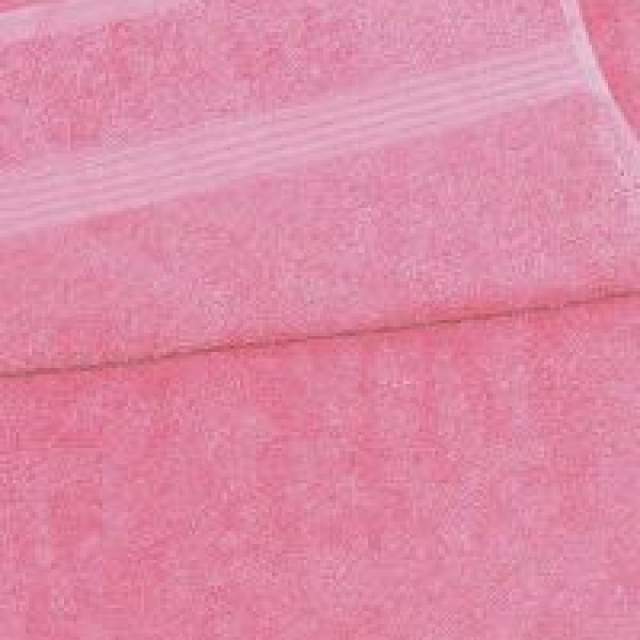 Полотенце махровое розовый - фото 1