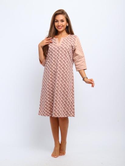 Сорочка теплая, футер с начесом (01060, бежевый) - фото 15