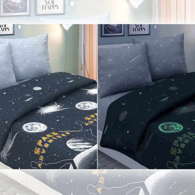 Комплект постельного белья Галактика поплин - фото 2