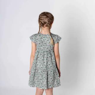 Платье для девочек Сильвия серый - фото 3