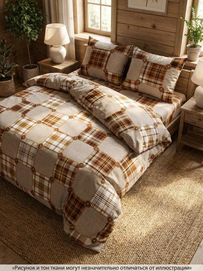 Комплект постельного белья 86441 бязь ГОСТ с одной нав. 70*70 - фото 1