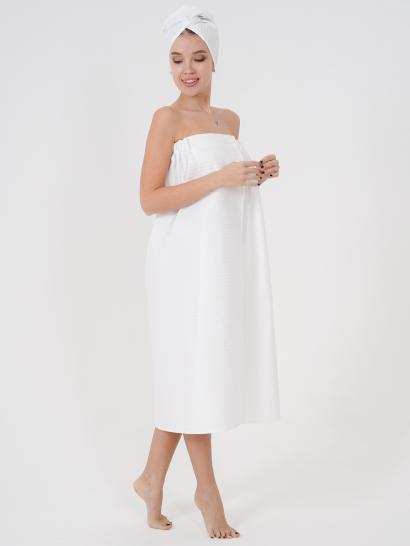 Килт для бани женский белый - фото 3