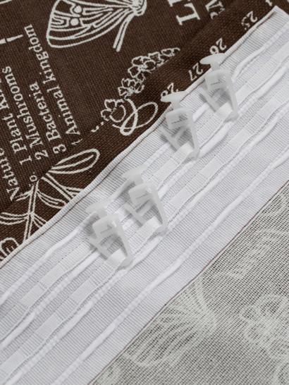 Шторы длинные Стрекоза капучино - фото 4