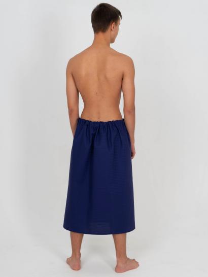 Килт для бани мужской синий - фото 2