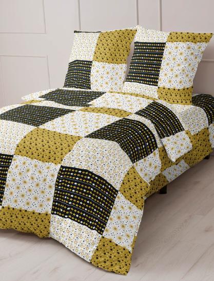 Комплект постельного белья Ночное золото Бязь ГОСТ - фото 2