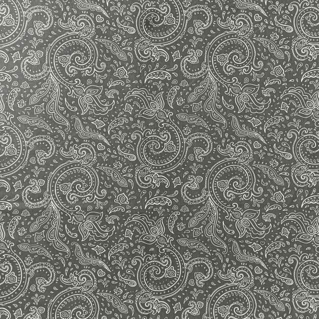 Комплект постельного белья Турецкие огурцы серый бязь - фото 2
