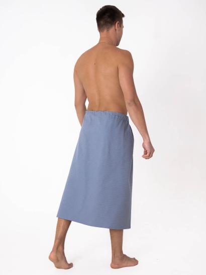 Килт для бани мужской голубой - фото 2