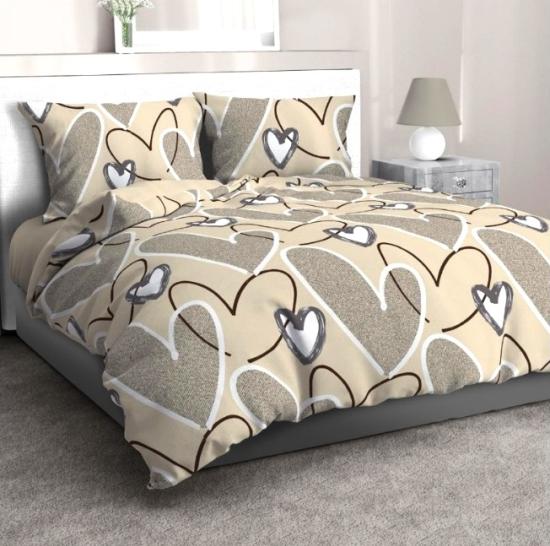 Комплект постельного белья Сердца Деним бязь ГОСТ - фото 2