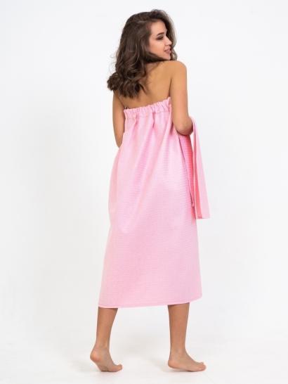 Килт для бани женский розовый - фото 2