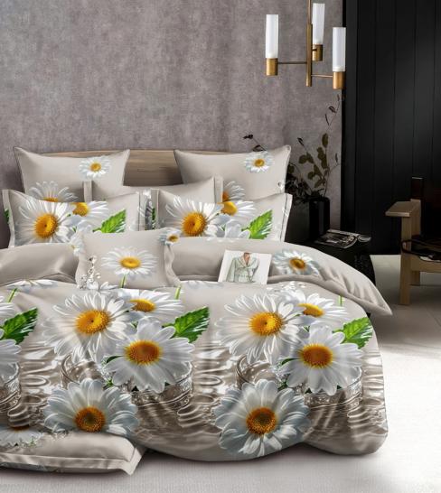 Наволочка Ромашка бязь - фото 1