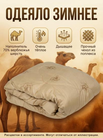 Одеяло Верблюжья шерсть поплекс - фото 1