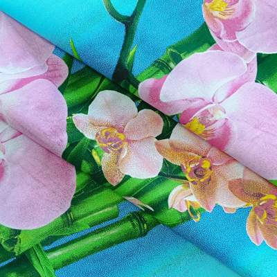 Комплект постельного белья Орхидея 3D бязь - фото 3