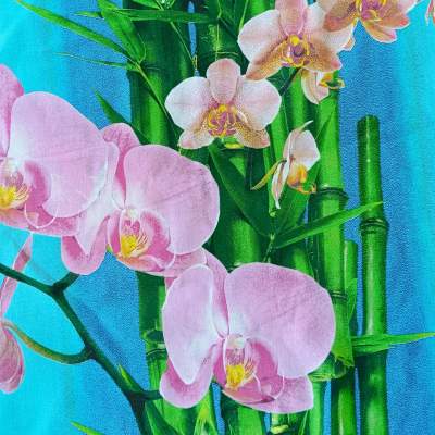 Комплект постельного белья Орхидея 3D бязь - фото 2