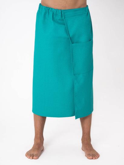 Килт для бани мужской бирюза - фото 3