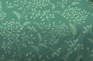 Ткань Барбарис бирюзово-зеленый Бязь 150 см  - фото 1