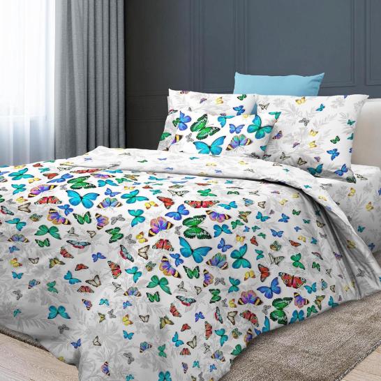 Комплект постельного белья Цветной вальс Бязь ГОСТ - фото 1