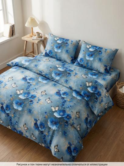 Комплект постельного белья Голубой зефир бязь - фото 1
