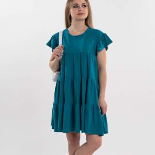 Платье женское Амелия бирюза - фото 1