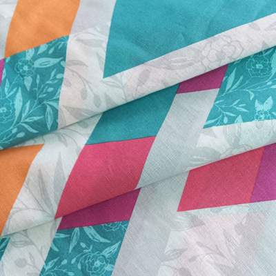 Комплект постельного белья Монблан разноцветный бязь - фото 2