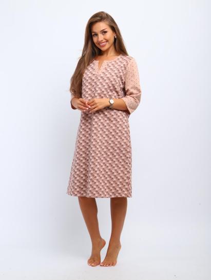 Сорочка теплая, футер с начесом (01060, бежевый) - фото 13