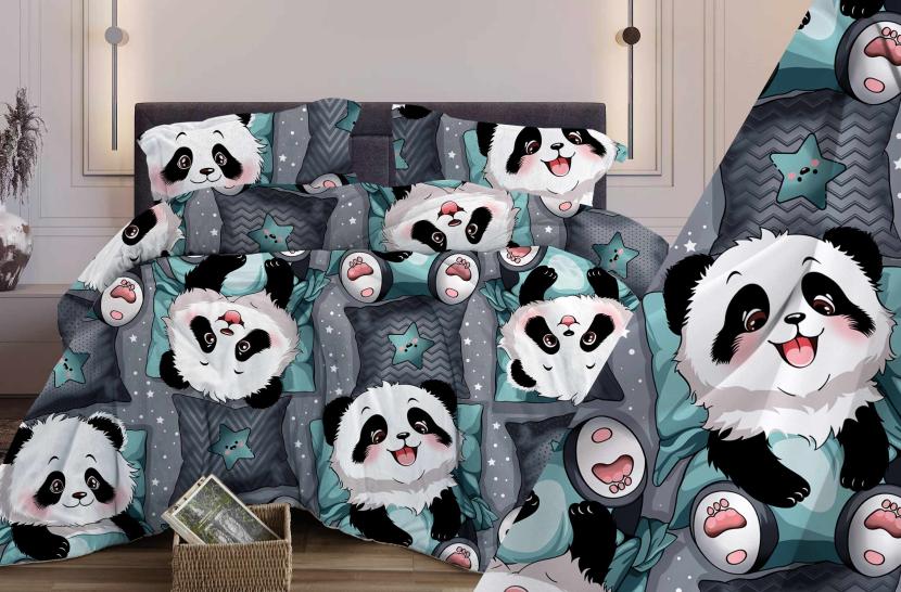 Комплект постельного белья Сладкие сны графит бязь - фото 2