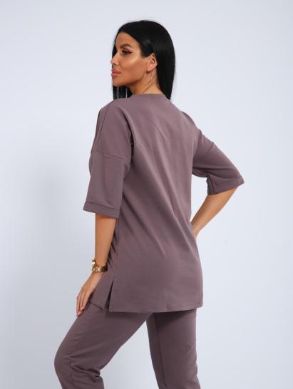 Костюм с брюками, футер с лайкрой (01048, капучино) - фото 9