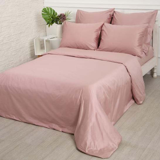 Наволочка Пыльная роза Турецкий сатин - фото 1