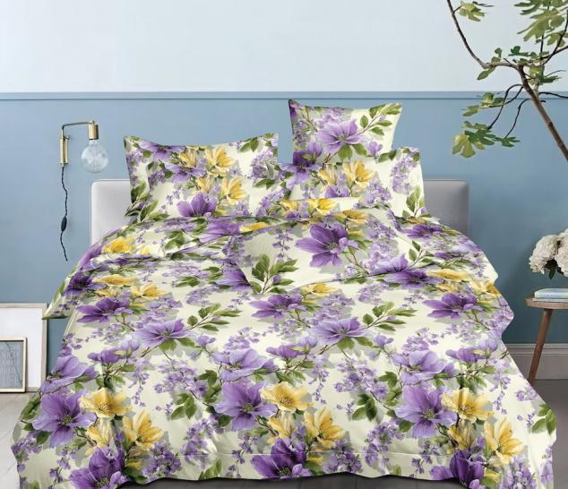 Комплект постельного белья Клавдия бязь - фото 1