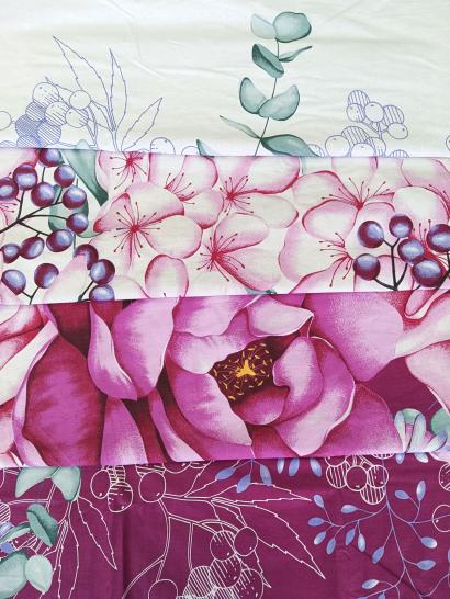 Комплект постельного белья Цветочный триумф Перкаль - фото 3