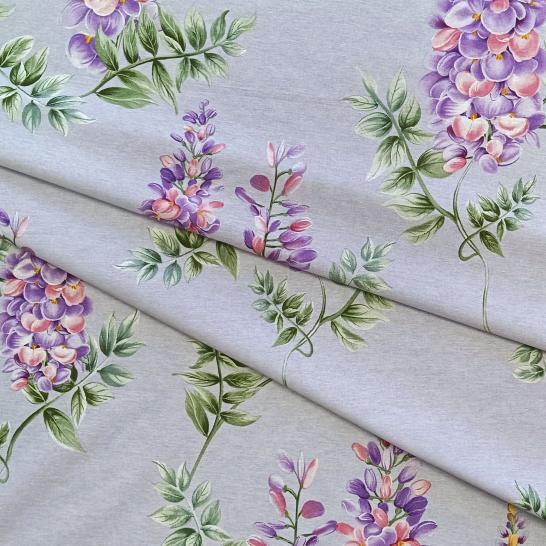 Пододеяльник Сиреневый вальс (основа) поплин - фото 2