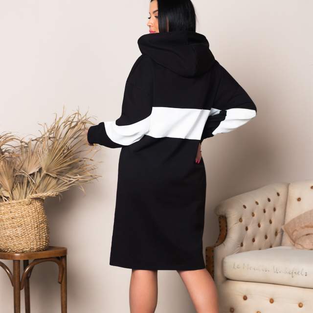 Туника-платье Джиджи (черный) - фото 4