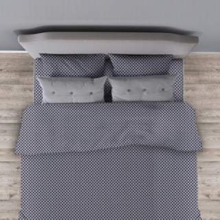 Комплект постельного белья Виши темно-синий бязь - фото 3