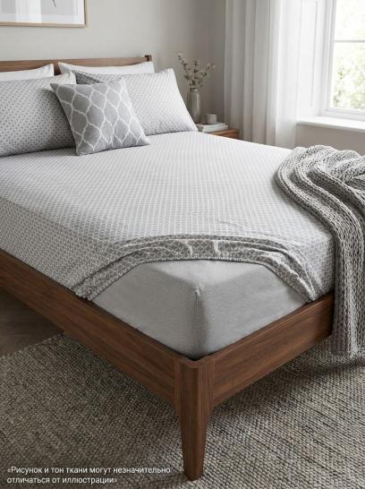 Простыня на резинке Мозайка сатин - фото 1