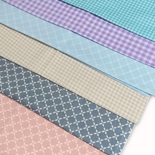Лоскут Клеточка (12 лоскутов 50*50 см) - фото 3