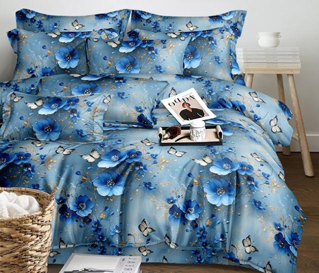 Комплект постельного белья Голубой зефир бязь - фото 2