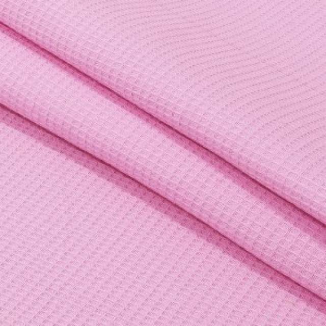 Полотенце вафельное розовый - фото 1
