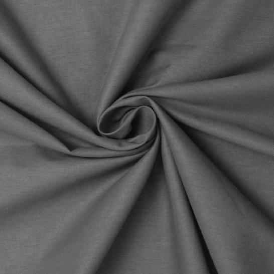 Наволочка на молнии поплин графит - фото 3